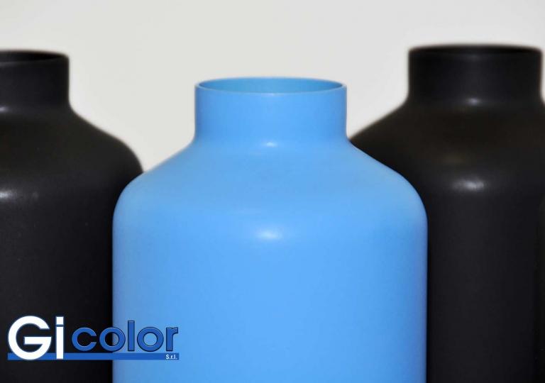 Verniciatura bottigllie polveri serie Deep Matt